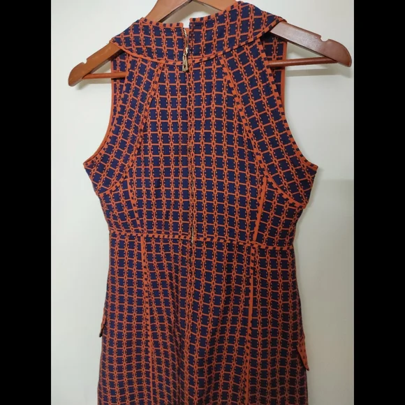 ❌SOLD❌ A-Line Dress (INTERNATIONAL) 🧡💙 - Picture 6 of 12